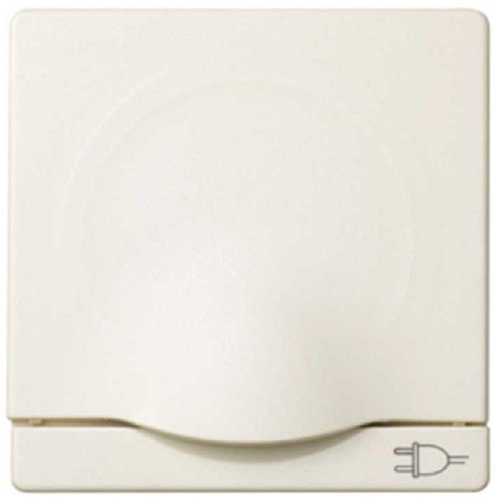 Лицевая панель Simon82 для 1-м. розетки 220В с крышкой слоновая кость фото Лицевая панель Simon82 для 1-м. розетки 220В с крышкой слоновая кость картинка